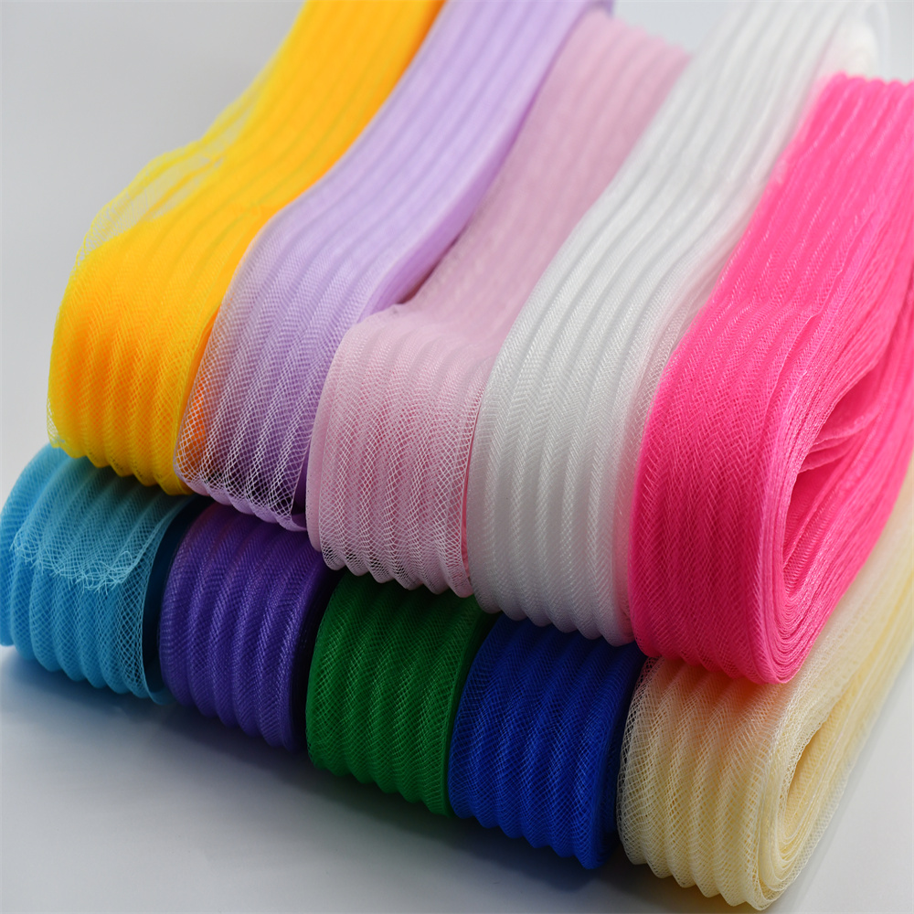 Lace Dress - 25/50/100/200yard Fray Resistant Stiff Horsehair Crinoline